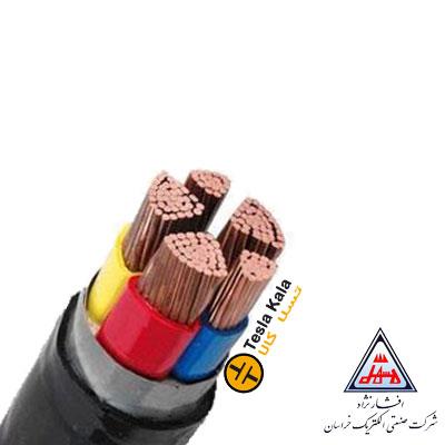 کابل مفتولی (زمینی) نمره 16×5 برند افشار نژاد خراسان ( صد متر )